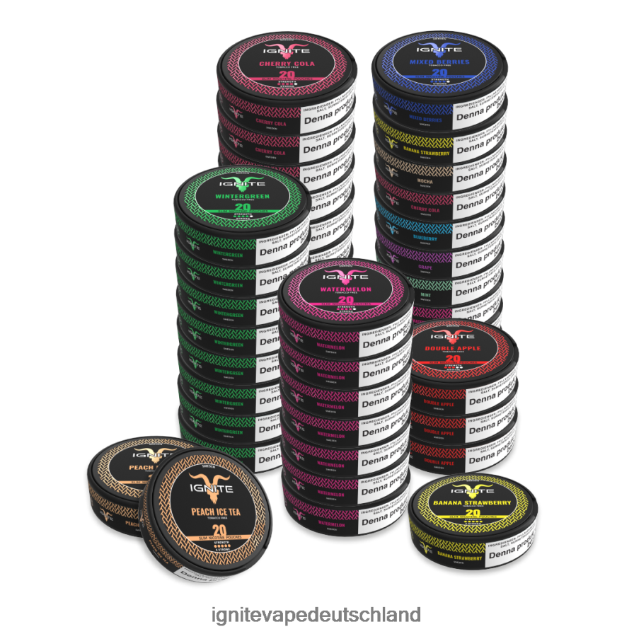 IGNITE Nikotinbeutel 10er-Pack Minze Z6R80178 Ignite Vape Puffs