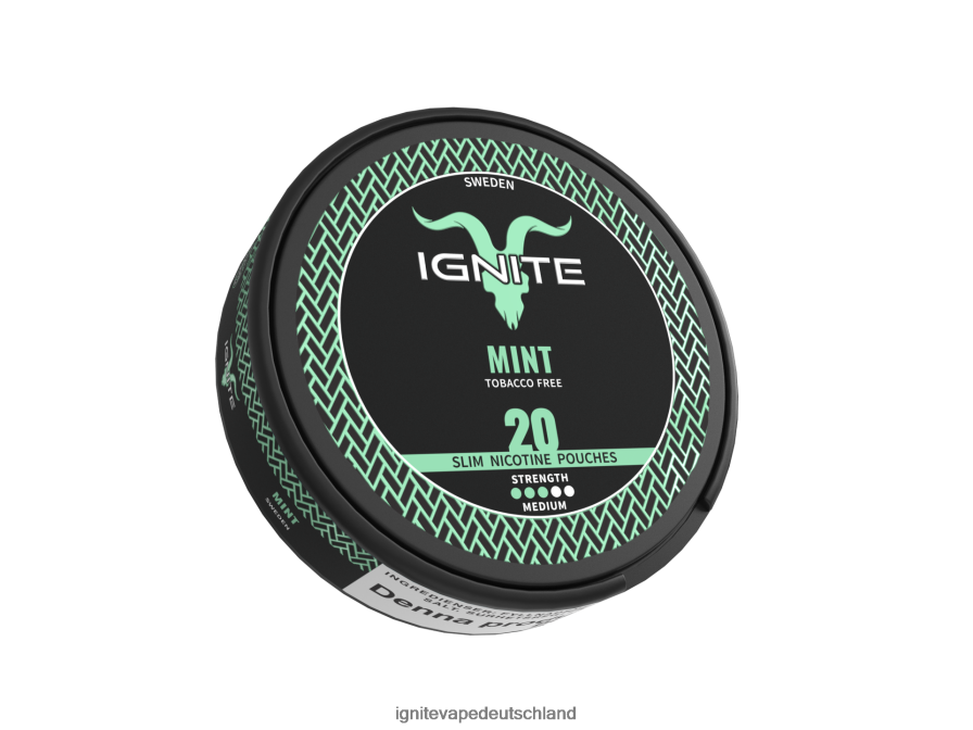 IGNITE Nikotinbeutel wintergrün Z6R80168 Ignite Vape Puffs