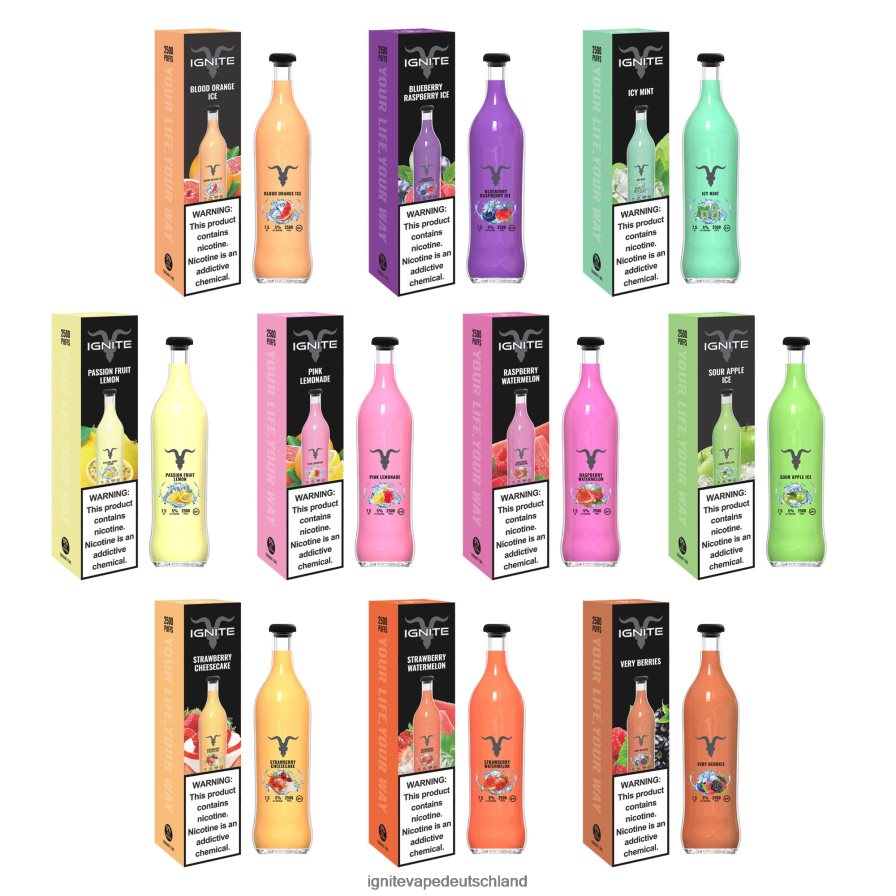 IGNITE V25 Vape-Stift eisige Minze Z6R8014 Ignite Vape Kaufen