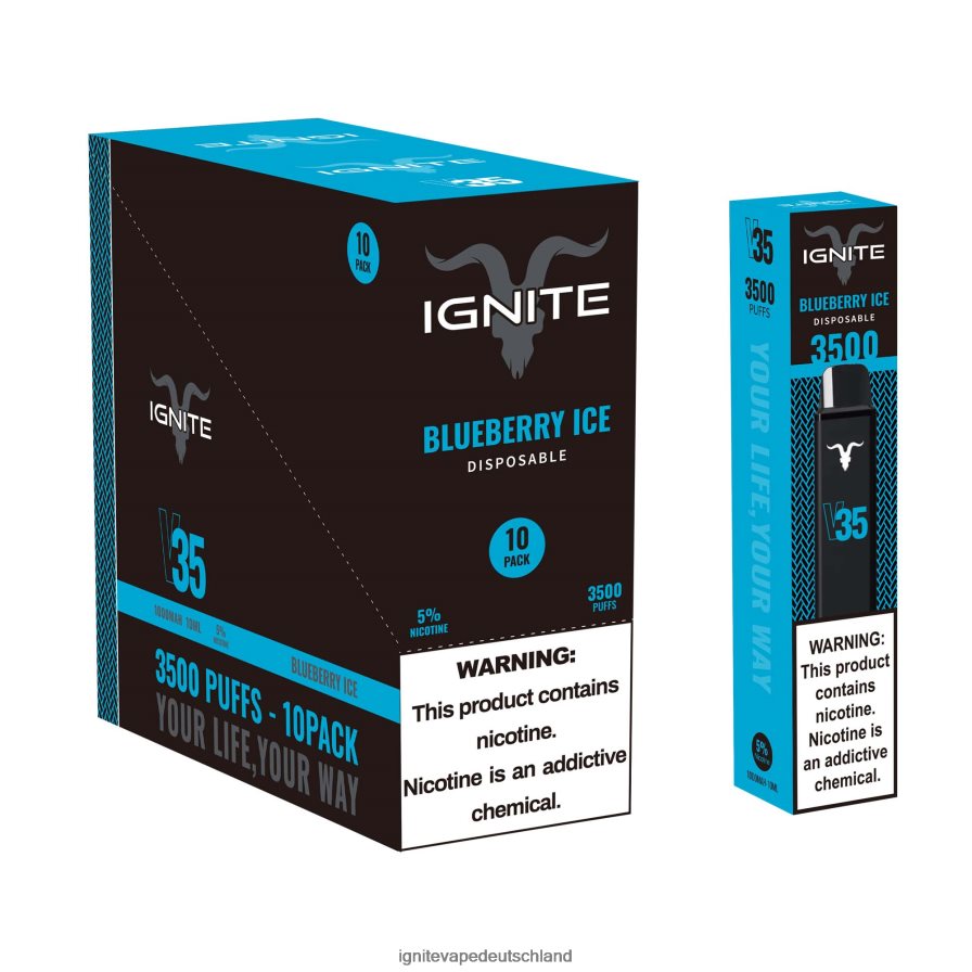IGNITE V35 Vape Pen 10er-Pack Erdbeer-Kiwi Z6R80127 Ignite Vape Price