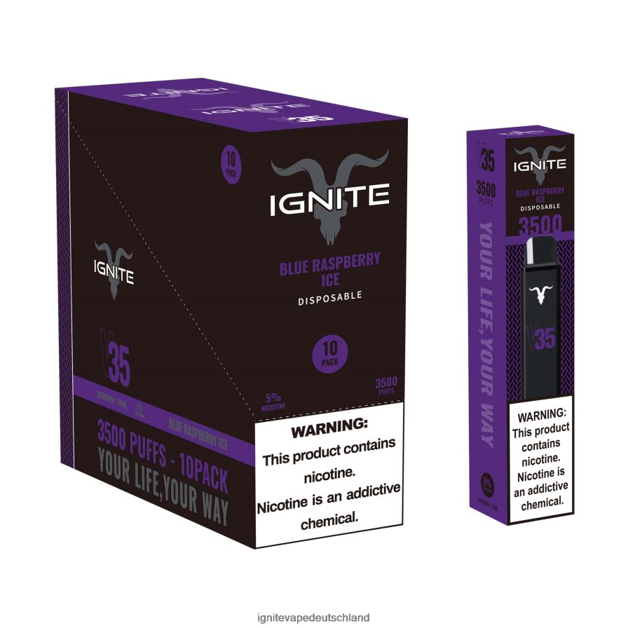 IGNITE V35 Vape Pen 10er-Pack Erdbeer-Kiwi Z6R80127 Ignite Vape Price