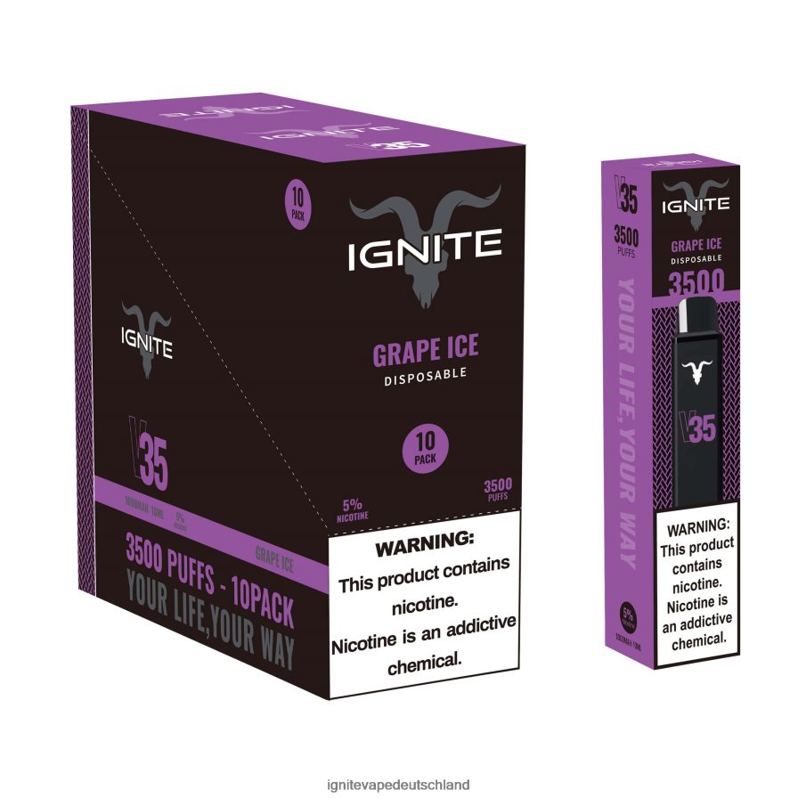 IGNITE V35 Vape Pen 10er-Pack Erdbeer-Kiwi Z6R80127 Ignite Vape Price