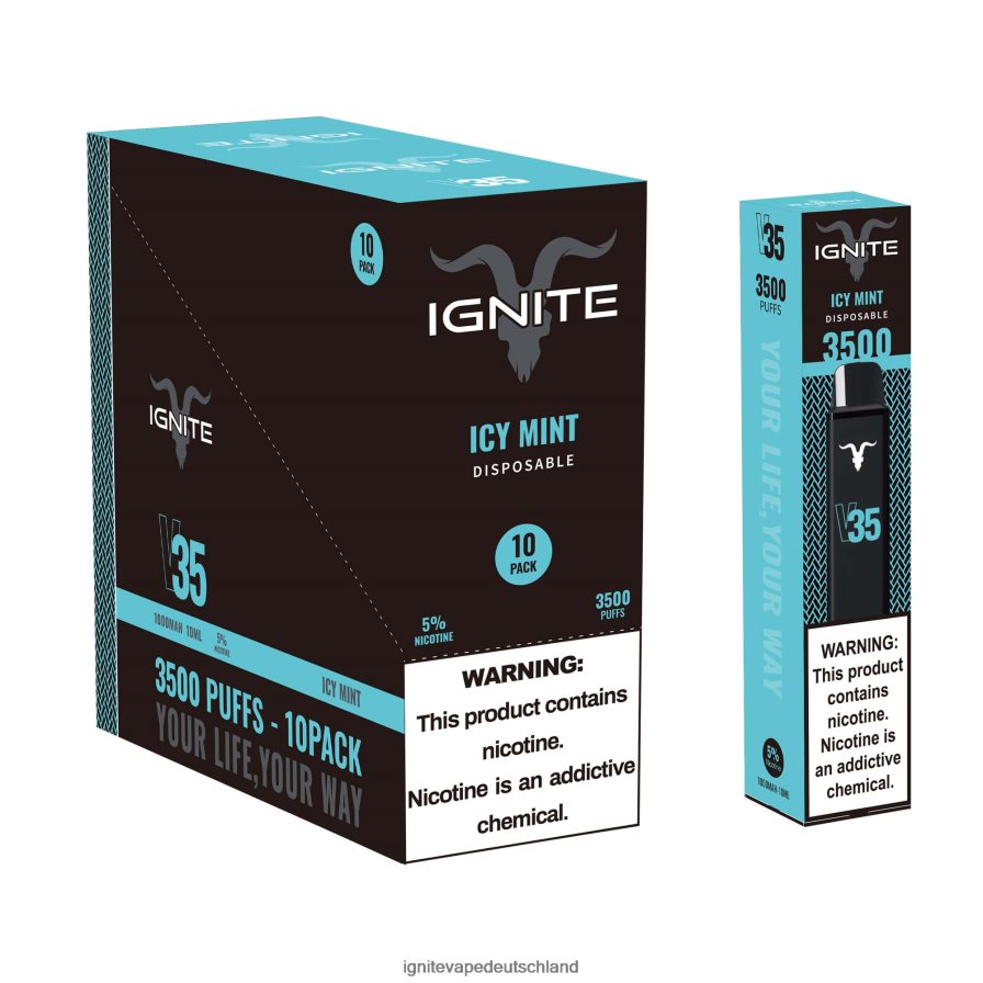 IGNITE V35 Vape Pen 10er-Pack Erdbeer-Kiwi Z6R80127 Ignite Vape Price