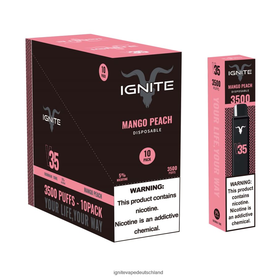 IGNITE V35 Vape Pen 10er-Pack Erdbeer-Kiwi Z6R80127 Ignite Vape Price