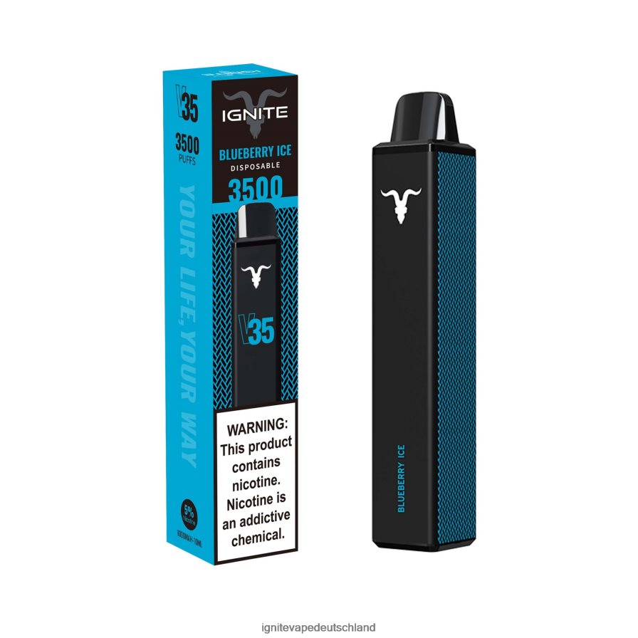 IGNITE V35 Vape-Stift Traubeneis Z6R80133 Ignite Vape München