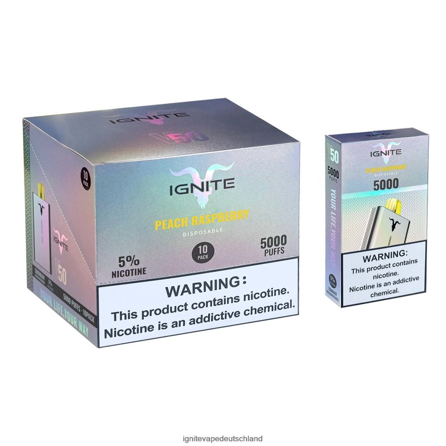 IGNITE V50 Vape Pen 10er-Pack eisige Minze Z6R80146 Ignite Vape Sales