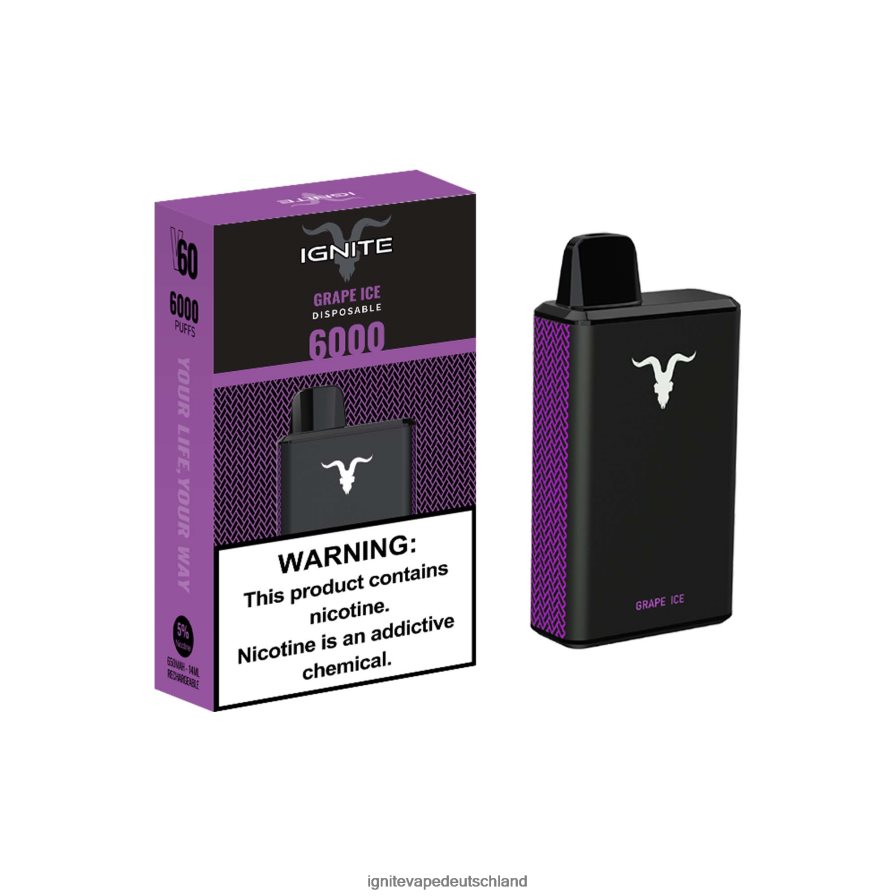 IGNITE V60 Vape-Stift Erdbeer-Kiwi Z6R8037 Ignite Vape Price