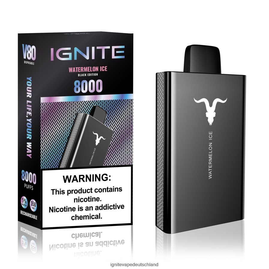 IGNITE V80 Vape-Stift Bananenkirsche Z6R805 Ignite Vape For Sale