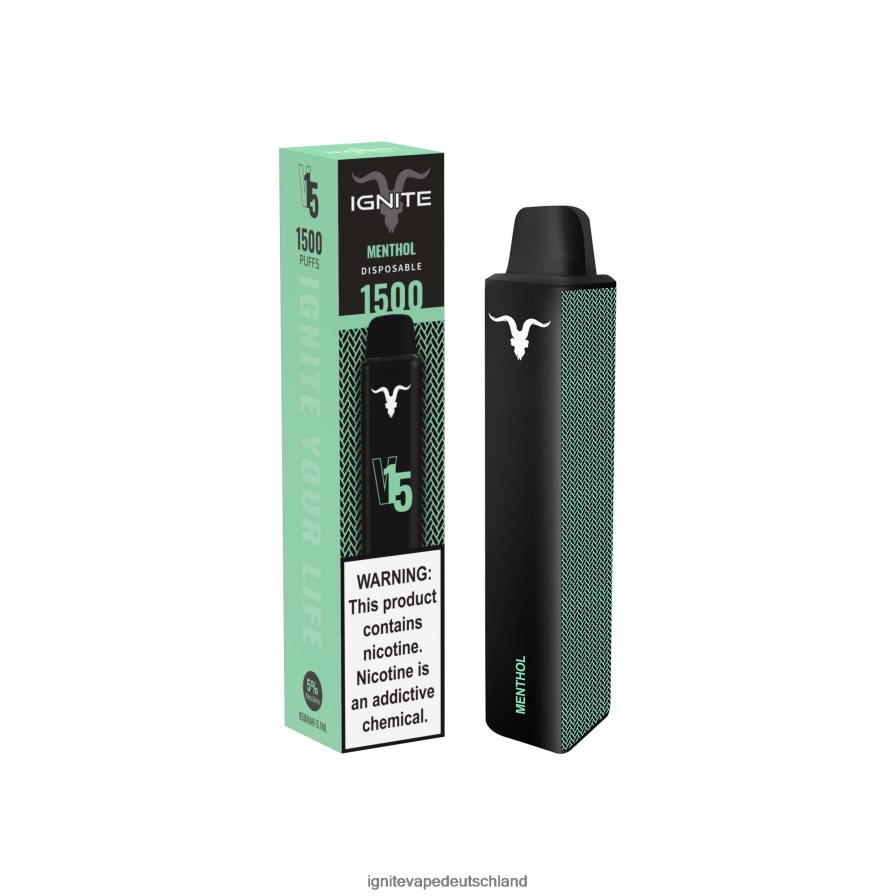 IGNITE V15 Vape-Stift blaues Razz-Eis Z6R80107 Ignite Vape Price