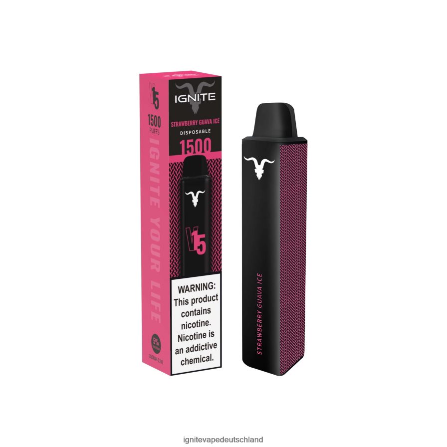 IGNITE V15 Vape-Stift blaues Razz-Eis Z6R80107 Ignite Vape Price